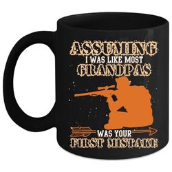 i was like most grandpas coffee mug, cool hunting coffee cup