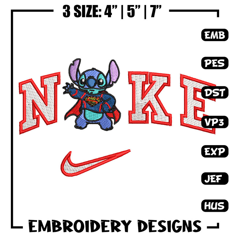 Nike super stitch embroidery design, Stitch embroidery, Nike design, Embroidery file,Embroidery shirt, Digital download.jpg