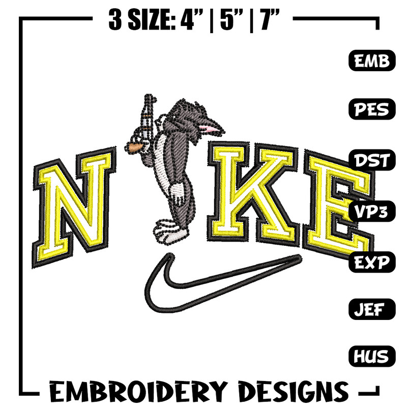 Nike tom gun embroidery design, Tom and jerry embroidery, Nike design,Embroidery file,Embroidery shirt,Digital download.jpg