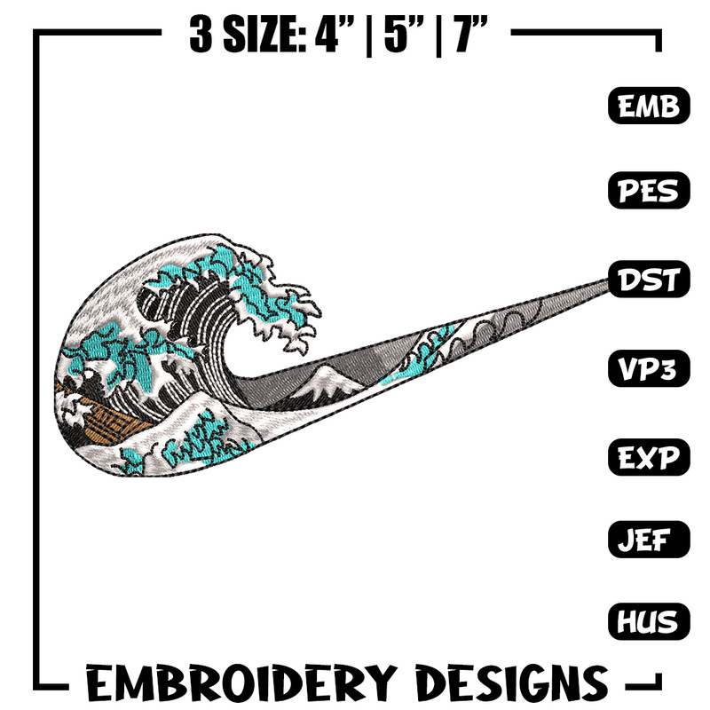 Nike water logo embroidery design, Logo embroidery, Nike design, Embroidery file, logo shirt, Instant download.jpg