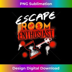 Escape Room Enthusiast  Cute Escape Game Funny Lover Gift - Deluxe PNG Sublimation Download - Striking & Memorable Impressions
