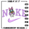 Nike x daisy duck embroidery design, Daisy embroidery, Nike design, Embroidery shirt, Embroidery file, Digital download.jpg