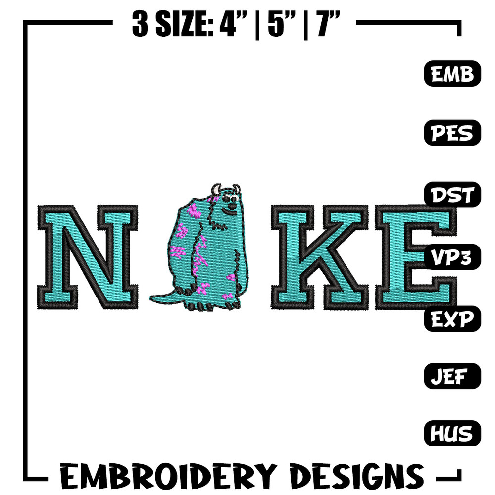 Nike x Sullivan embroidery design, Sullivan embroidery, Nike design, Embroidery shirt, Embroidery file,Digital download.jpg