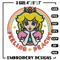 Princess Peach Feeling Peachy Embroidery design, Feeling Peachy Embroidery, Embroidery File, Digital download..jpg