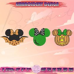 mickey mouse head embroidery design, spooky mickey embroidery, disney halloween embroidery, machine embroidery designs