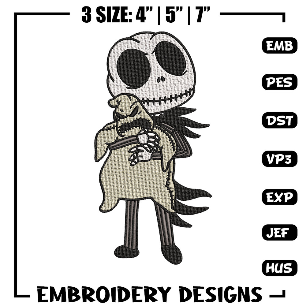 Skelington baby Embroidery design, Horror Embroidery, horror design, Embroidery File, logo shirt, Digital download..jpg