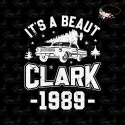 its a beaut clark 1989 griswold svg digital cricut file