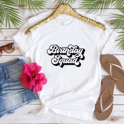 birthday squad shirts, birthday team shirt, birthday party shirts, birthday girl t-shirt, birthday crew shirts, birthday