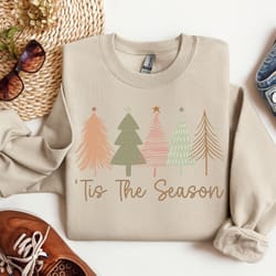christmas tree sweatshirt, christmas sweater for gift, christmas crewneck, christmas tshirt, christmas t-shirt for women