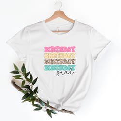 leopard birthday girl shirt, girls birthday shirt, birthday party girl shirt, leopard birthday girl tee, birthday girl,