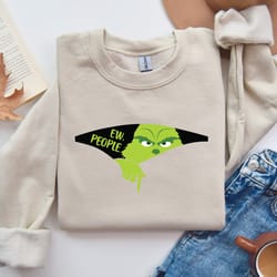 the grinch christmas sweatshirt for women new year gift, merry christmas sweater, christmas tshirt, christmas family t-s