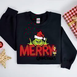 the grinch christmas sweatshirt for women new year gift, merry christmas sweater, christmas tshirt, christmas family t-s