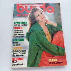 Burda 4 / 1991  magazine  Deutsch language