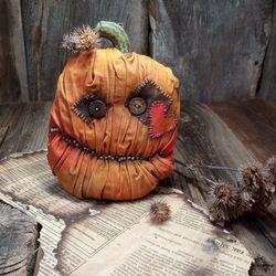Handmade pumpkin for home decor