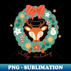 Jolly Holiday - Stylish Sublimation Digital Download - Bold & Eye-catching