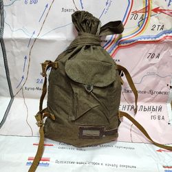 Original Russian Bag Soviet Army Backpack USSR Veshmeshok War WW2