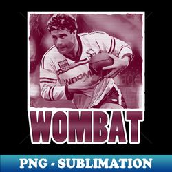 Manly-Warringah Sea Eagles - Graham Eadie - WOMBAT - Digital Sublimation Download File - Fashionable and Fearless