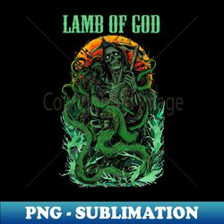 LAMB OF GOD BAND - Artistic Sublimation Digital File - Enhance Your Apparel with Stunning Detail