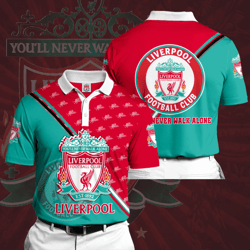 stylish custom liverpool soccer polo shirt - size 45 personalized & unique