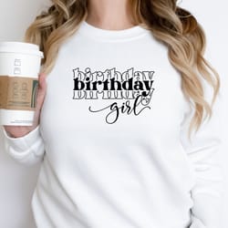 birthday girl t-shirt, birthday party girl sweatshirt, birthday squad shirt, birthday girl shirt, girls birthday tee, be