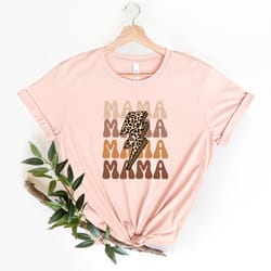 leopard blush mama shirt, leopard mama shirt, leopard mama t shirt, leopard mom shirt, mom shirt, mama clothing, mama ap