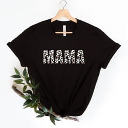 leopard mama shirt, mama shirt, gift for mom, mother's day shirt, mom life shirt, mama leopard shirts, mothers day gift,