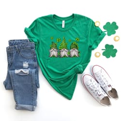 st patricks day gnome shirt,gnome sweatshirt,lucky gnomes shirt,st patrick shamrock sweatshirt,lucky shamrock shirt,sham