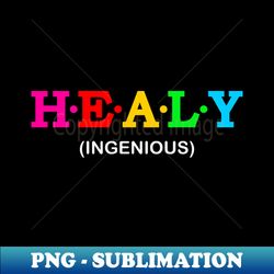 Healy - Ingenious - High-Resolution PNG Sublimation File - Perfect for Personalization