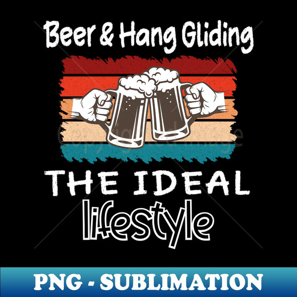 Beer and Hang Gliding the ideal lifestyle - Aesthetic Sublim - Inspire  Uplift