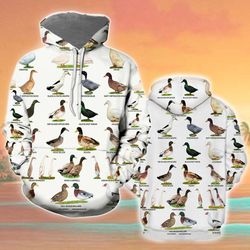 breeds of ducks hunting 3d all over print | for men & women | adult | hp1107