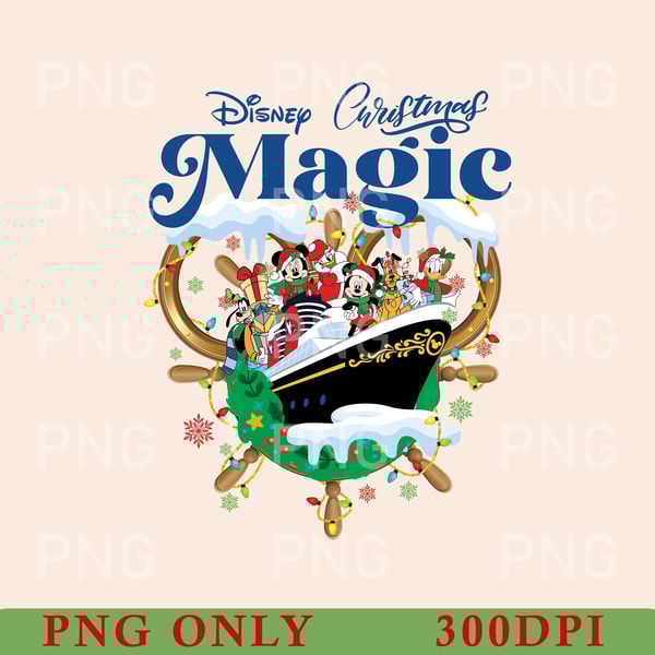 Christmas Magic Kingdom PNG, Disney Christmas PNG, Magic Kin - Inspire ...