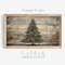 Frame TV Art Rustic Christmas Tree Digital Download  Vintage Holiday Farmhouse TV Art Download  Country Barn Xmas Instant Download.jpg