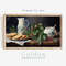 Frame TV Art Christmas Vintage Digital Download Painting  Christmas Eve Cookies and Milk Still Life Tv Screensaver Art File  Xmas Tv Art.jpg