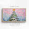 Frame TV Art Christmas Tree Digital Download Abstract Colorful Xmas Art File for Tv Pink Holiday Frame Tv Instant Download-1.jpg