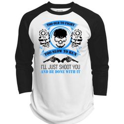 I&8217ll Just Shoot You T Shirt, I Love Hunting T Shirt, Awesome T-Shirts  (Polyester Game Baseball Jersey)