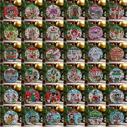 ornament sublimation, ornament png, christmas ornament, 3d christmas png, circle ornament png, round ornament png