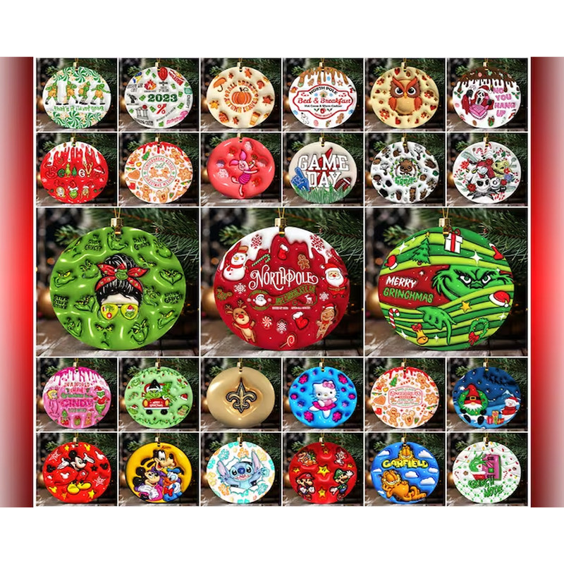 200+ 3D Inflated Christmas Ornaments4.png