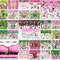 400+ Pink Christmas Tumbler Bundle, Inflated 3D Tumblers3.png