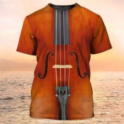 cello t shirt: 3d guitar violoncelle tshirts for men - shop now!