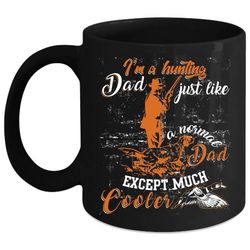 i&8217m a hunting dad coffee mug, cool dad coffee cup
