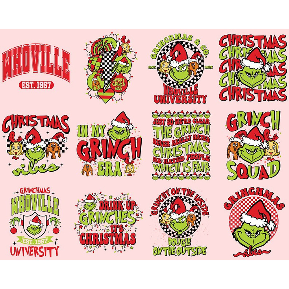 Retro Christmas PNG Bundle.png