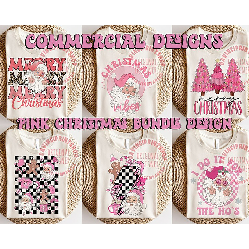 Retro Christmas Sublimation PNG Bundle, Christmas png bundle.png