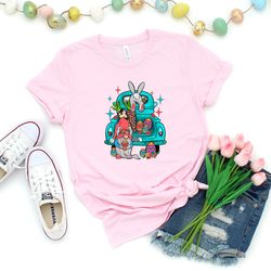 easter truck shirt, women easter shirt, cute easter shirt, easter shirt, happy easter, easter bunny shirt, bunny shirt