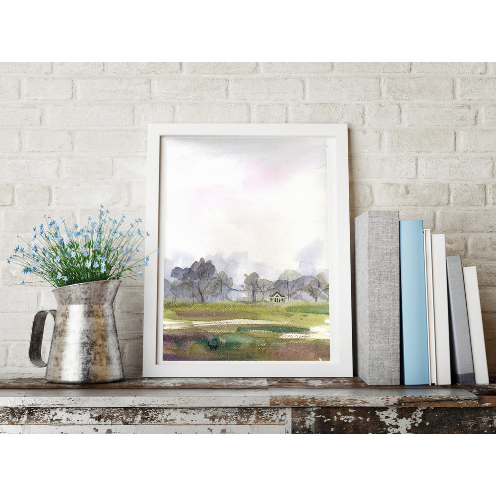 cute village painting with house and dogs 2.jpg