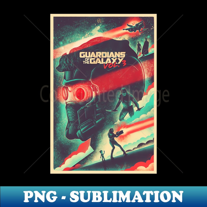 Gotg Sticker GOTG Vol 3 - Exclusive Sublimation Digital File - Transform | Inspire ...