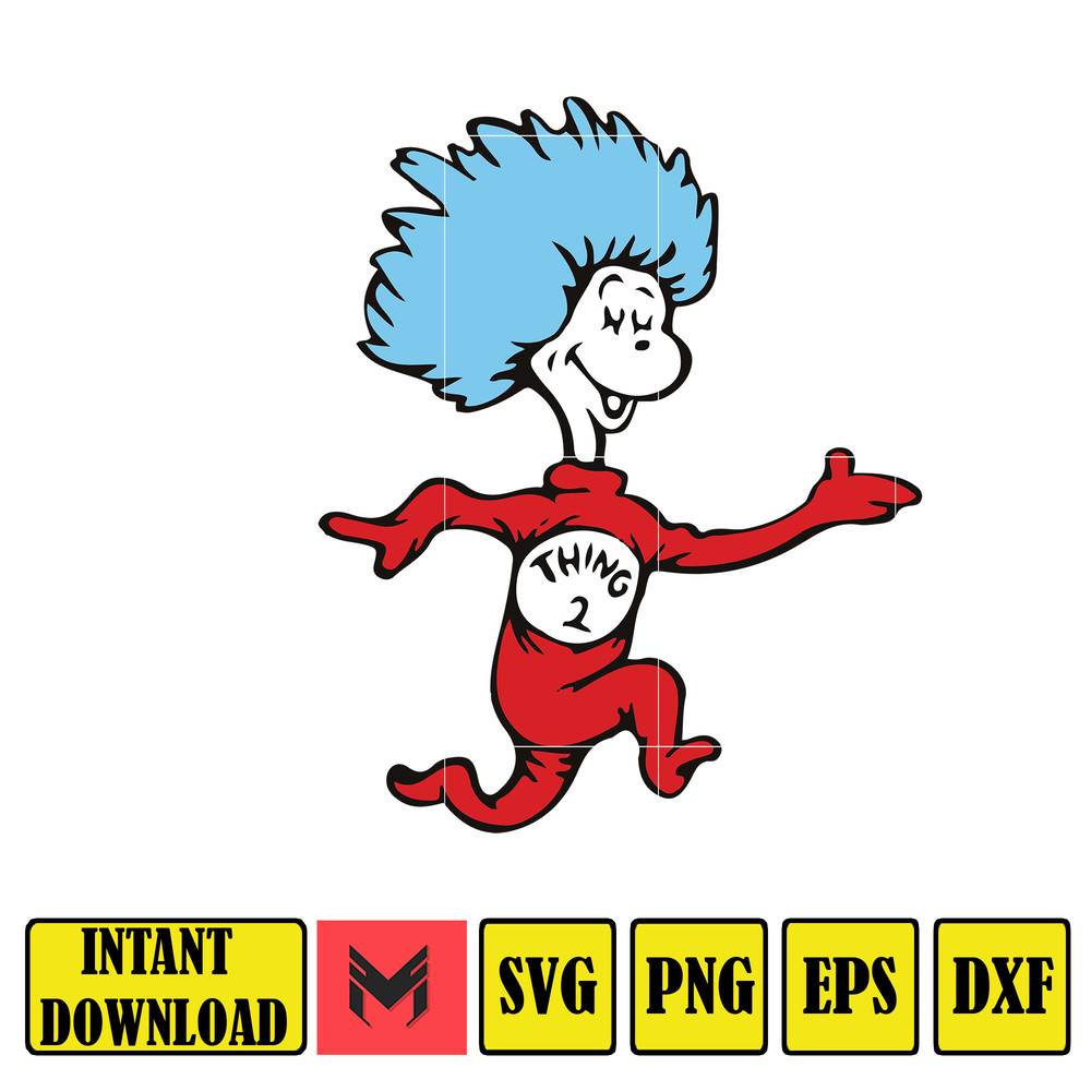 Dr Seuss Svg, Cat In The Hat SVG, Dr Seuss Hat SVG, Green Eggs And Ham Svg, Dr Seuss for Teachers Svg, Cricut, Thing Svg (350).jpg