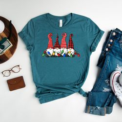 christmas gnome sweatshirt, gnomies christmas lights tshirt, merry christmas shirt, gnome for the holidays shirt, cute c