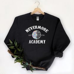 nevermore academy shirt, wednesday addams shirt, wednesday addams tee, horror shirt, wednesday shirt, addams family swea