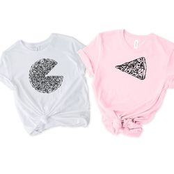 pizza t-shirt, fathers day gift, valentines day gift, pizza matching family shirts, pizza and pizza slice shirt, pizza s
