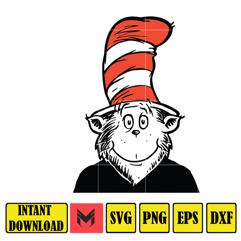 Dr Seuss Svg, Cat In The Hat SVG, Dr Seuss Hat SVG, Green Eggs And Ham Svg, Dr Seuss for Teachers Svg (354).jpg